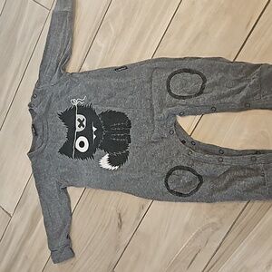 Lucky No 7 Onesie Cat Patch Size 62/68
